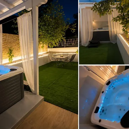 Apartment Garden With Private Jacuzzi Néos Marmarás